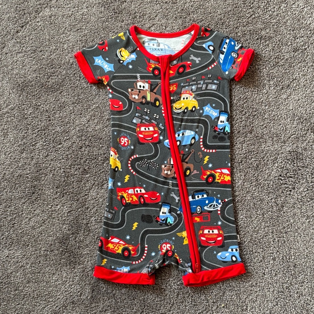 Little Sleepies Cars Shorty 18-24